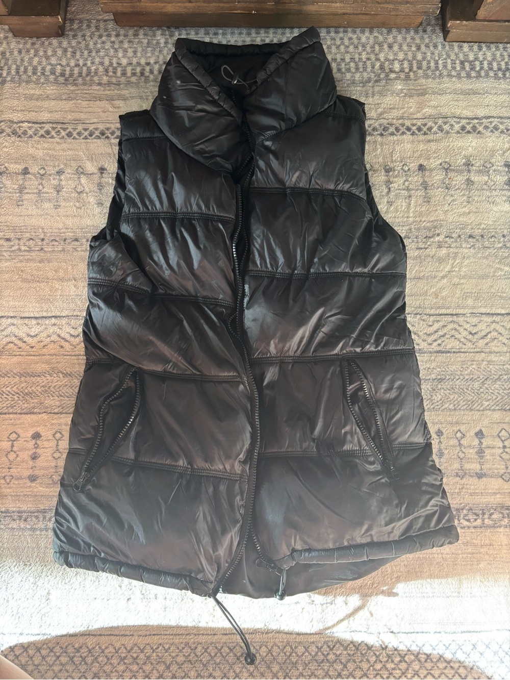 Cotton On Black Puffer Vest